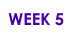 WEEK 5
